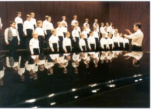 First concert of BONIFANTES Boys Choir